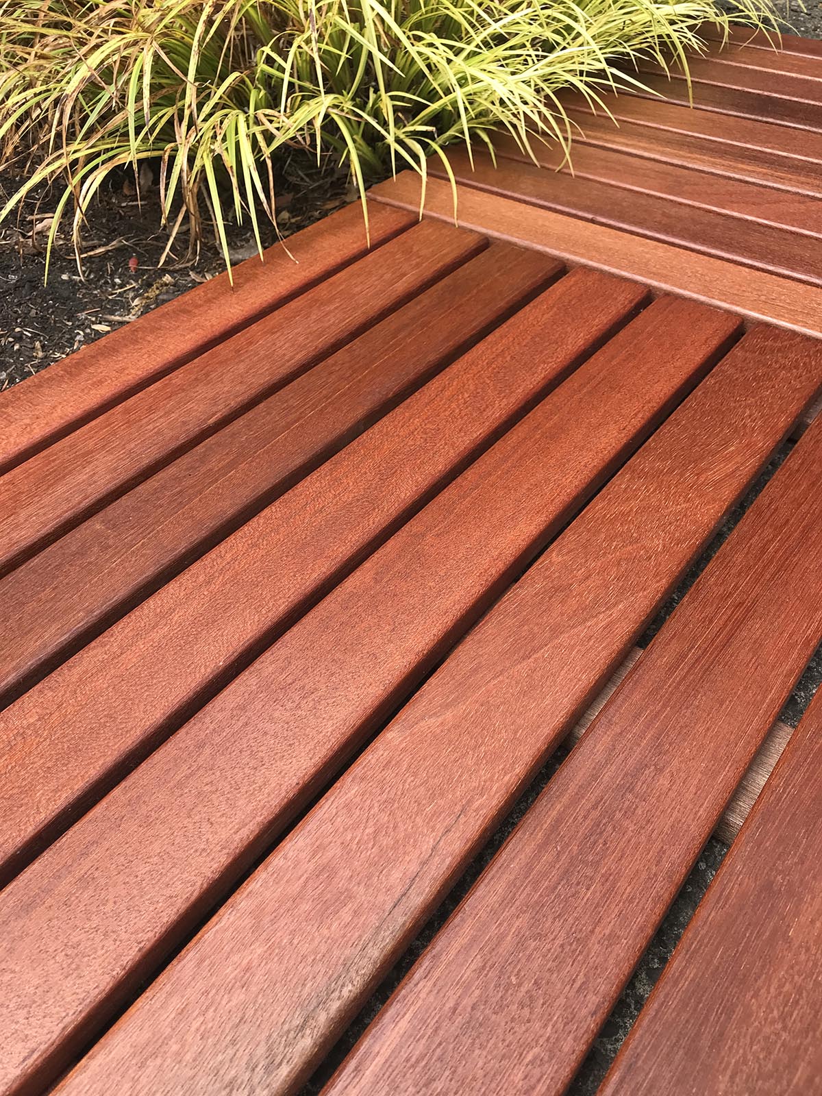 Batu Deck Tile with ExoShield Natural Wood Stain