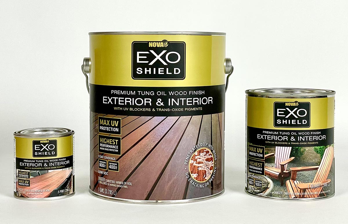 ExoShield Marine Grade Tung Oil Deck Stain