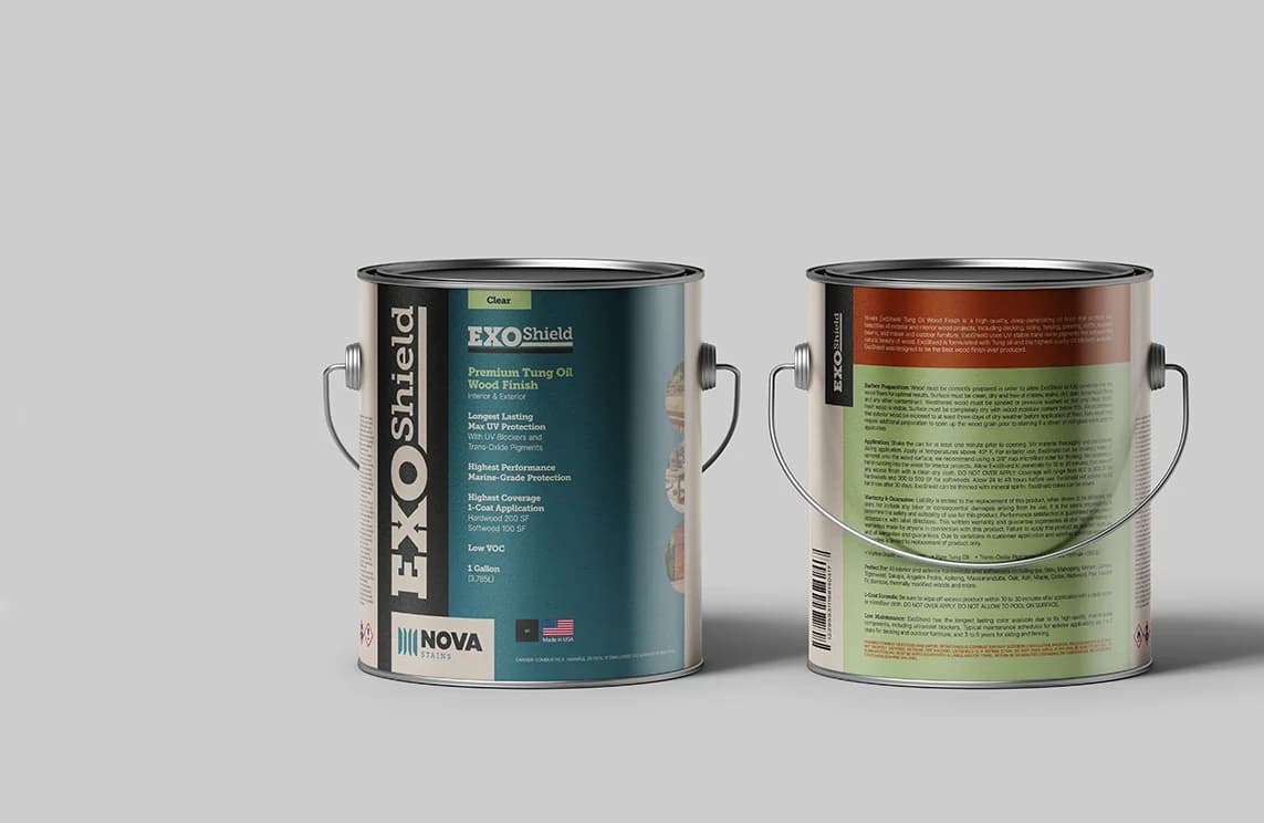 ExoShield Wood Stain - Longest Lasting Finish Available with Maximum UV Protection ExoShield Wood Stain - Longest Lasting Finish Available with Maximum UV Protection