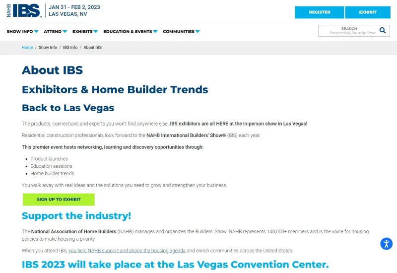 Real Wood Solutions at IBS 2023 Real Wood Solutions at IBS 2023