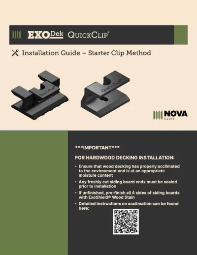 ExoDek QuickClip Installation Guide