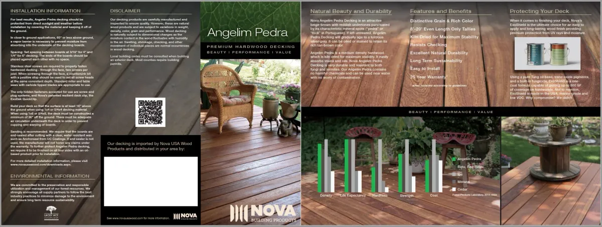 Angelim Pedra Decking Brochure