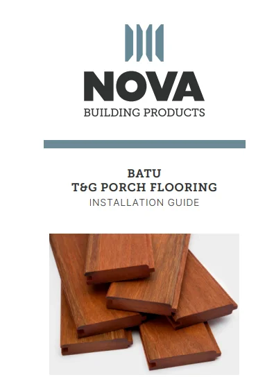 Install TNG Porch Flooring Brochure Install TNG Porch Flooring Brochure