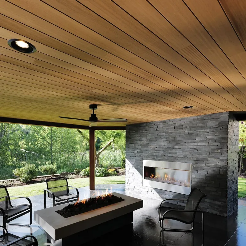 Ambara® Thermally Modified T&G Edge V Paneling - Raw Unfinished