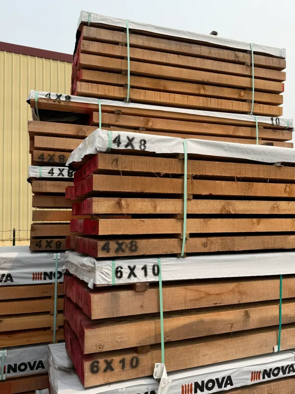 4x8 Douglas Fir Timbers | Nova USA Wood