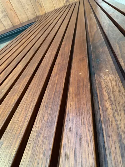 Korina Thermally Modified - Close Up Fluted
