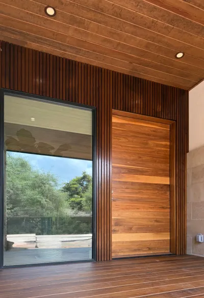 Korina Thermally Modified - Front Door