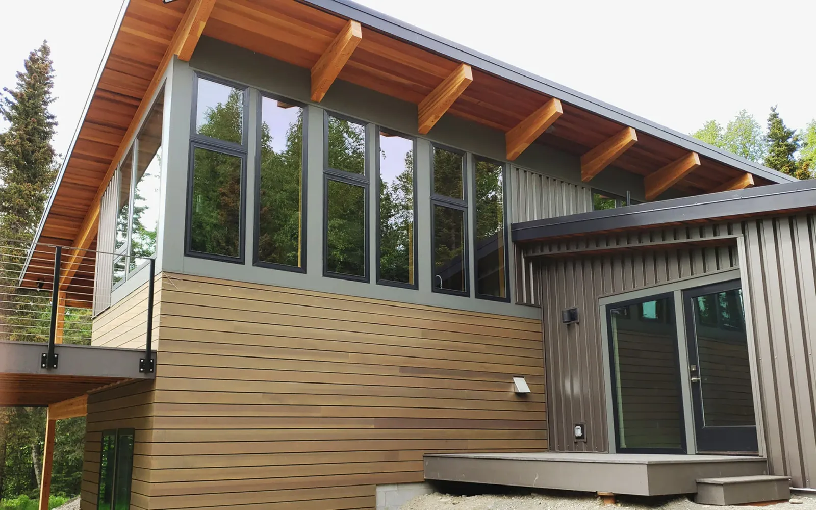 Cedar Uresco Alaska Contemporary Home
