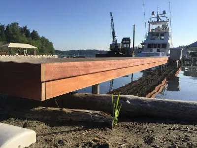 Batu Dock with ExoShield Walnut
