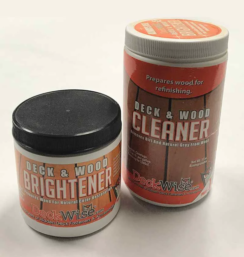 Wood Cleaner and Brightener Wood Cleaner and Brightener