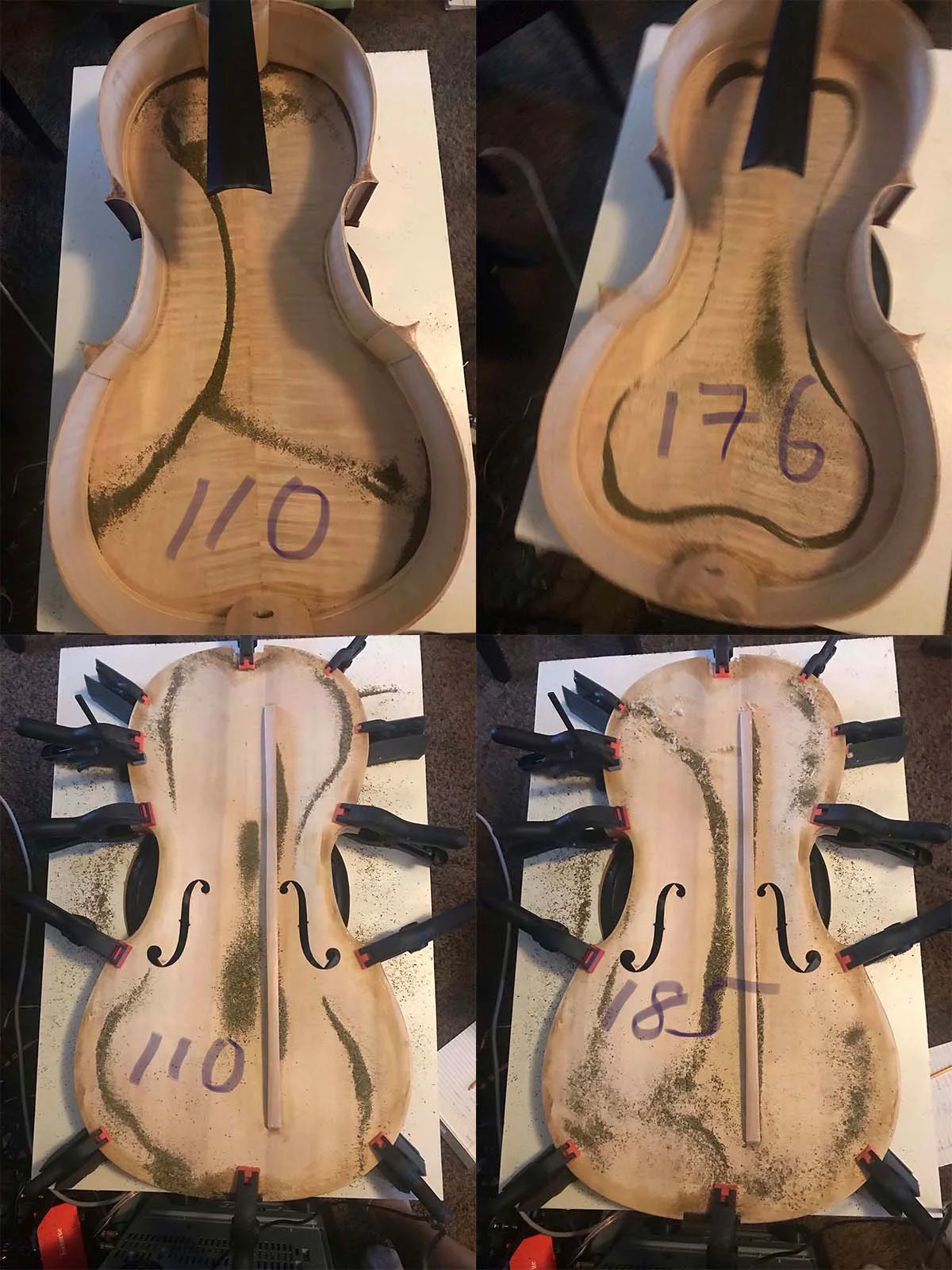 Refinishing a Cello with a Polymerized Tung Oil Ground Coat 