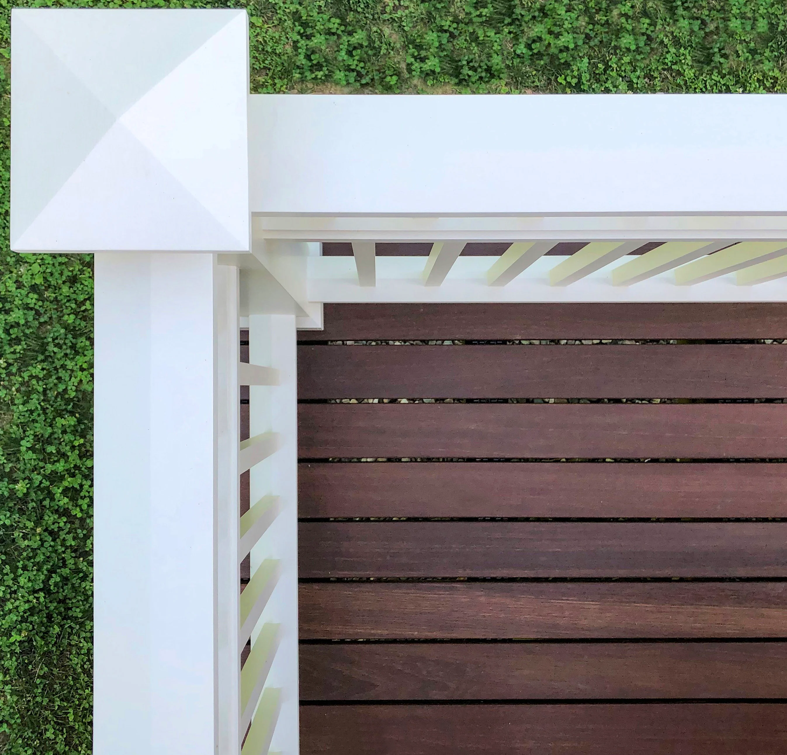 An example of Water Popping on Batu with ExoShield Wood Stain