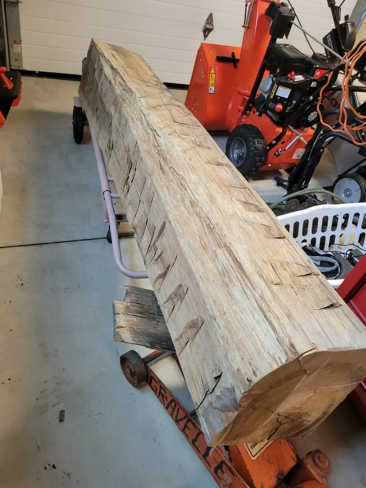 Prepping the Timber