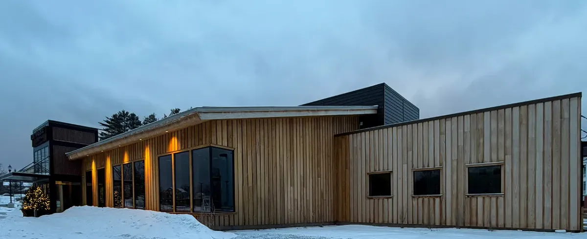 Ambara Siding in the Snow