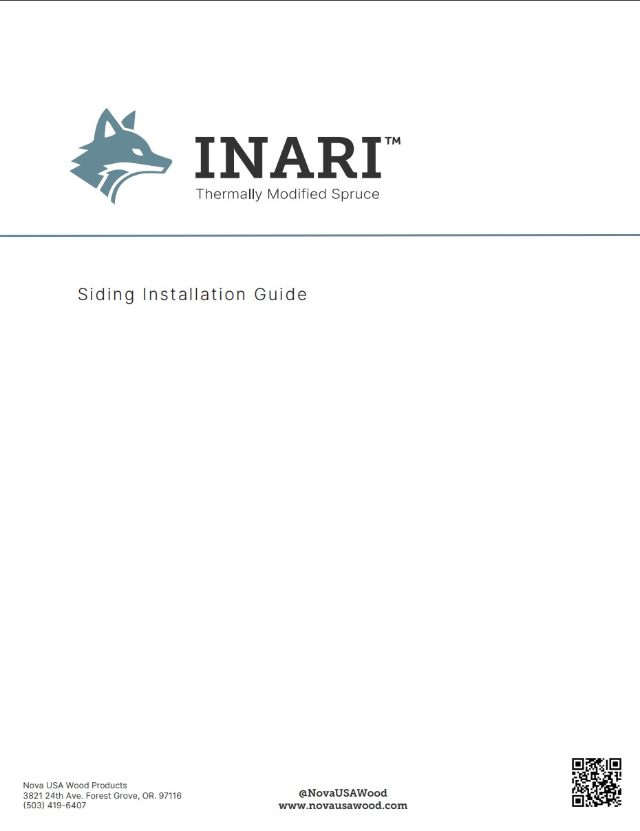 Inari™ Siding Installation Guide