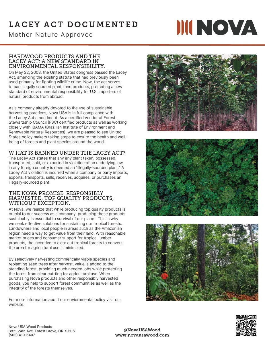 Lacey Act Information