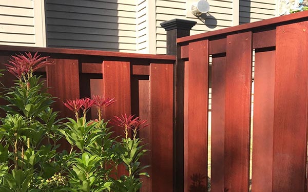 Hardwood Fencing 1x6 Batu, Red Balau with ExoShield