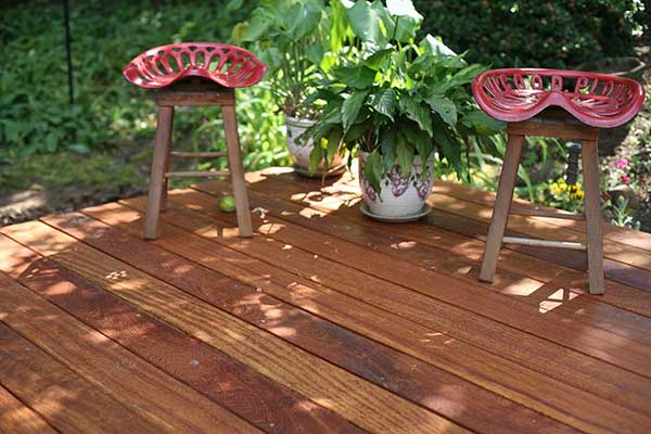 Angelim Pedra Hardwood Decking in 5/4x6