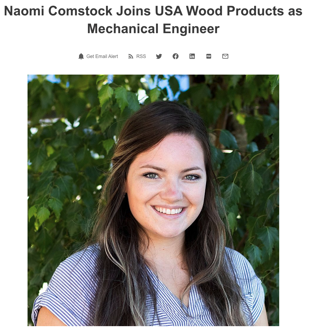 Nova USA Wood Hires Mechanical Engineer