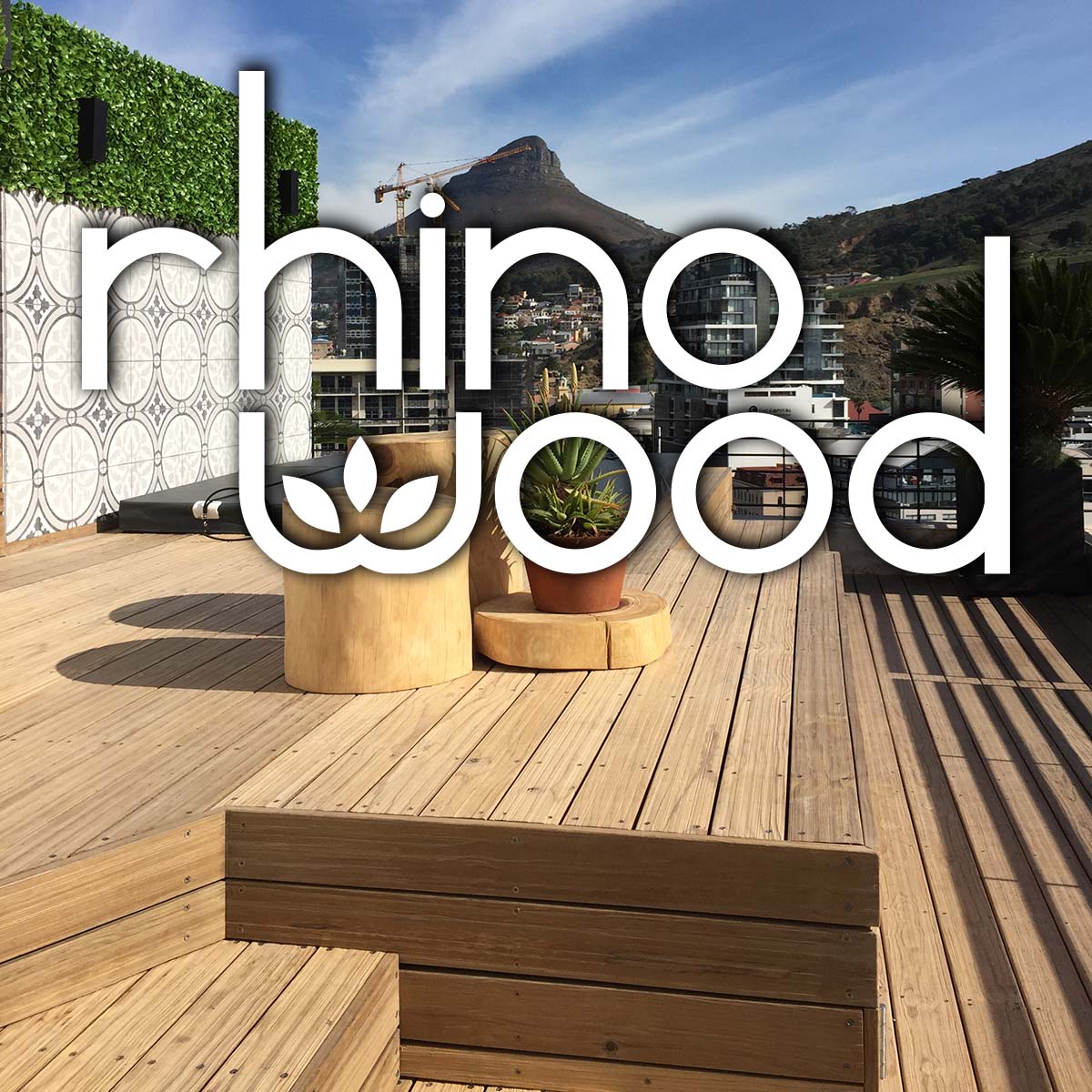 Rhino Wood Decking and Siding Thermally Modified, Resin Impregnated Pine