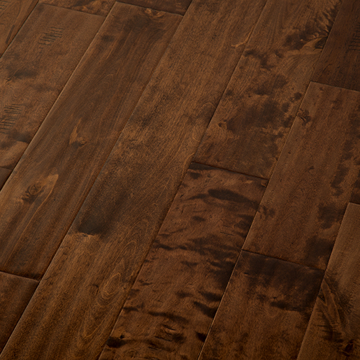 Birch Chestnut Hardwood Flooring Handscraped BCD 4.7"