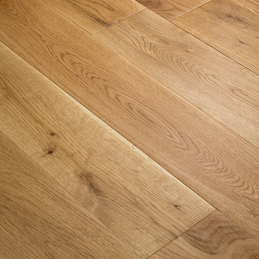 White Oak Natural Hardwood Flooring Handscraped ABCD 4.9"