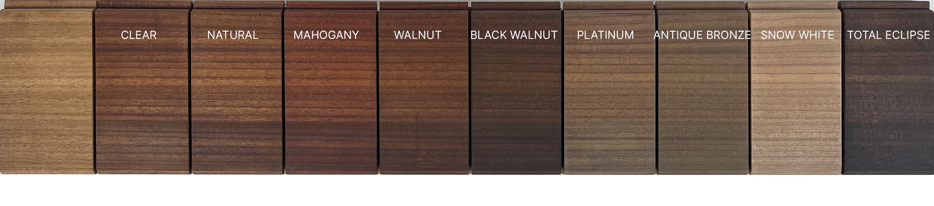 ExoShield Colors on Thermally Modified Ambara