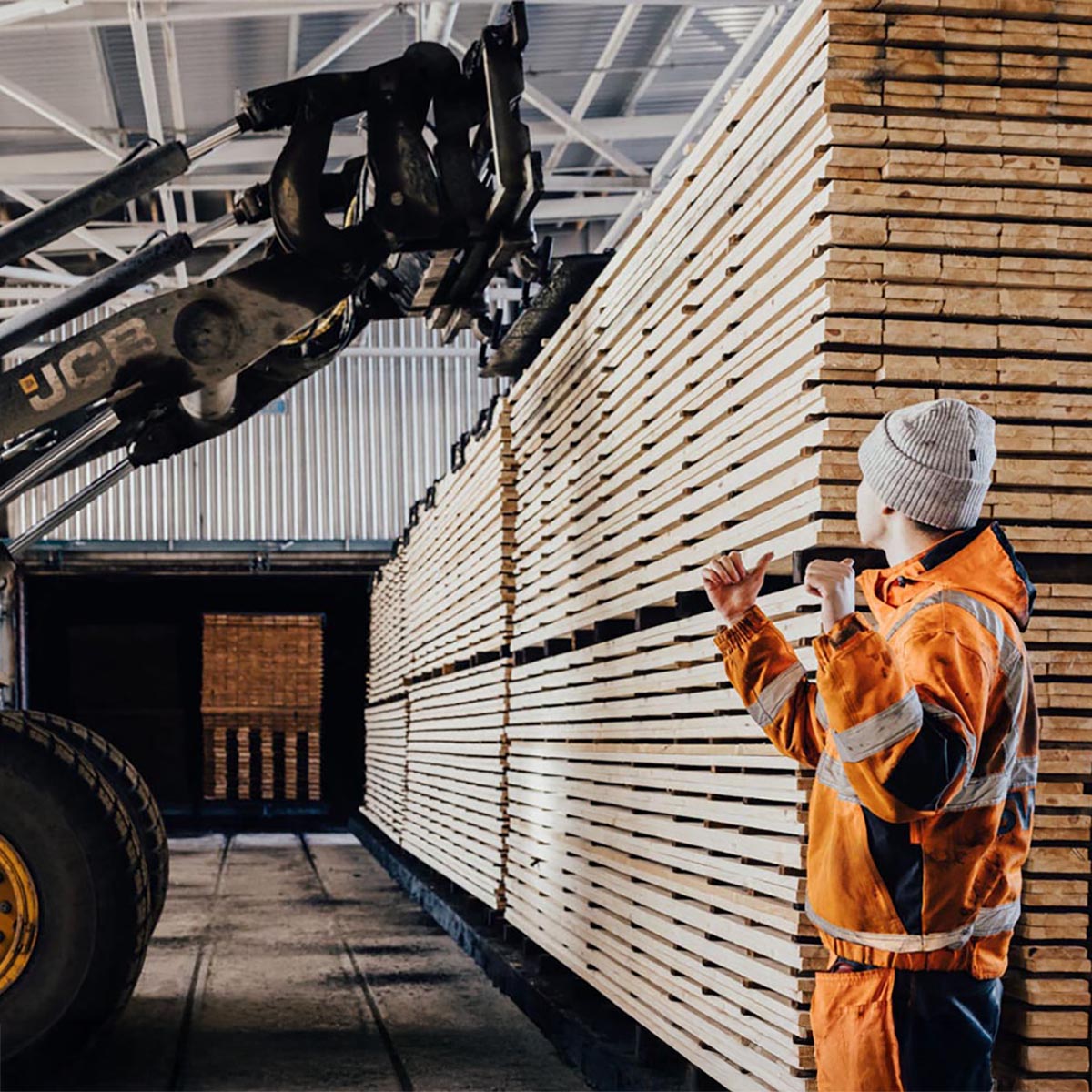 Inari Thermally Modified Nordic Spruce Modification Process