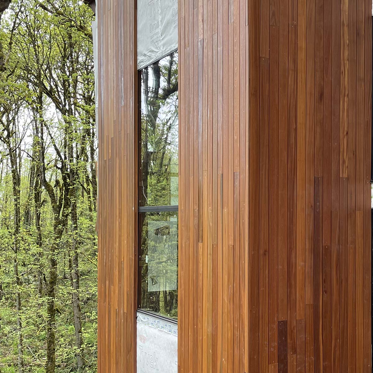 Bangkirai Hardwood Rainscreen Siding