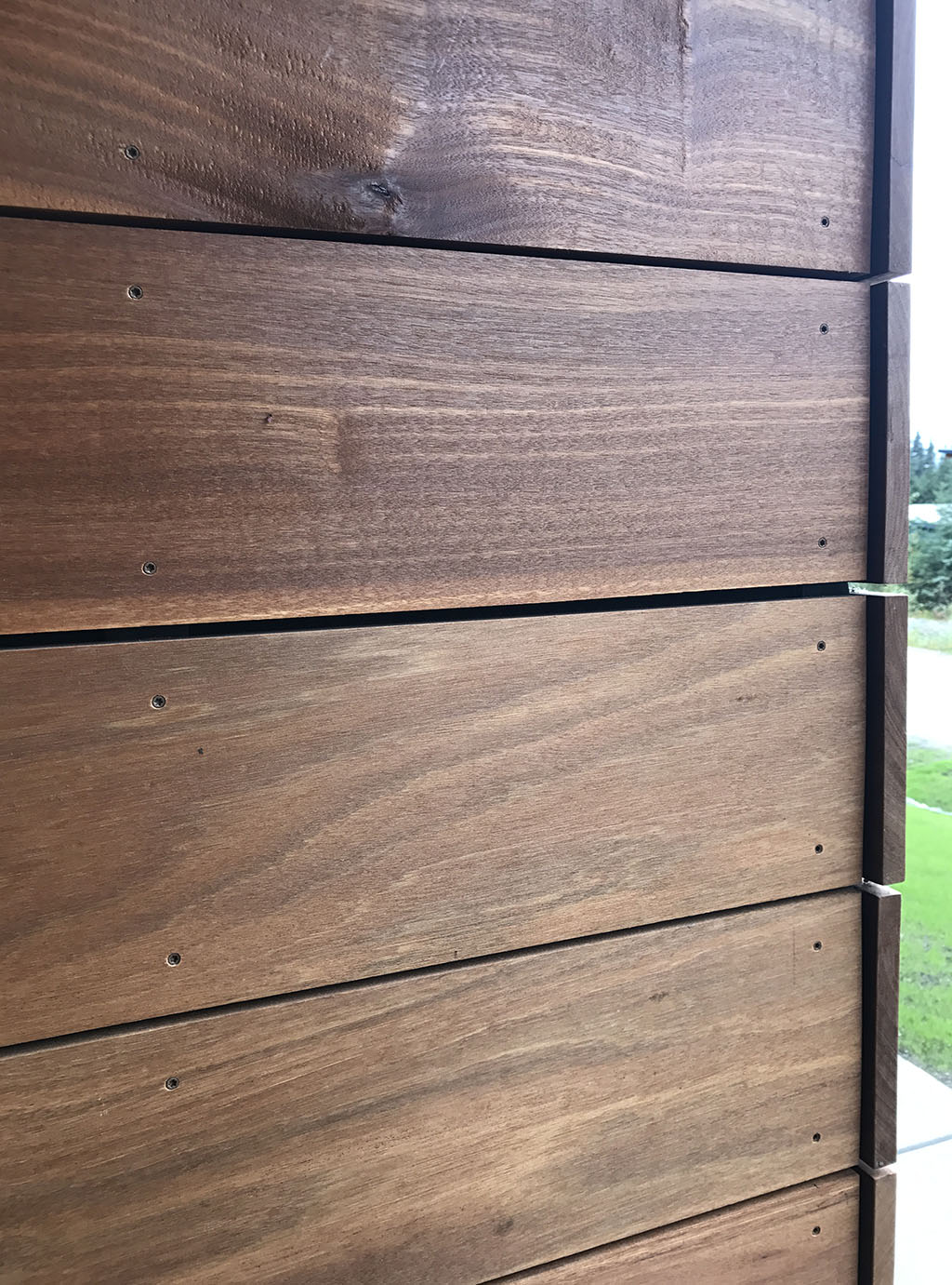 Batu 1x8 Trim Boards, Red Balau S4S Square Edge Fascia Board