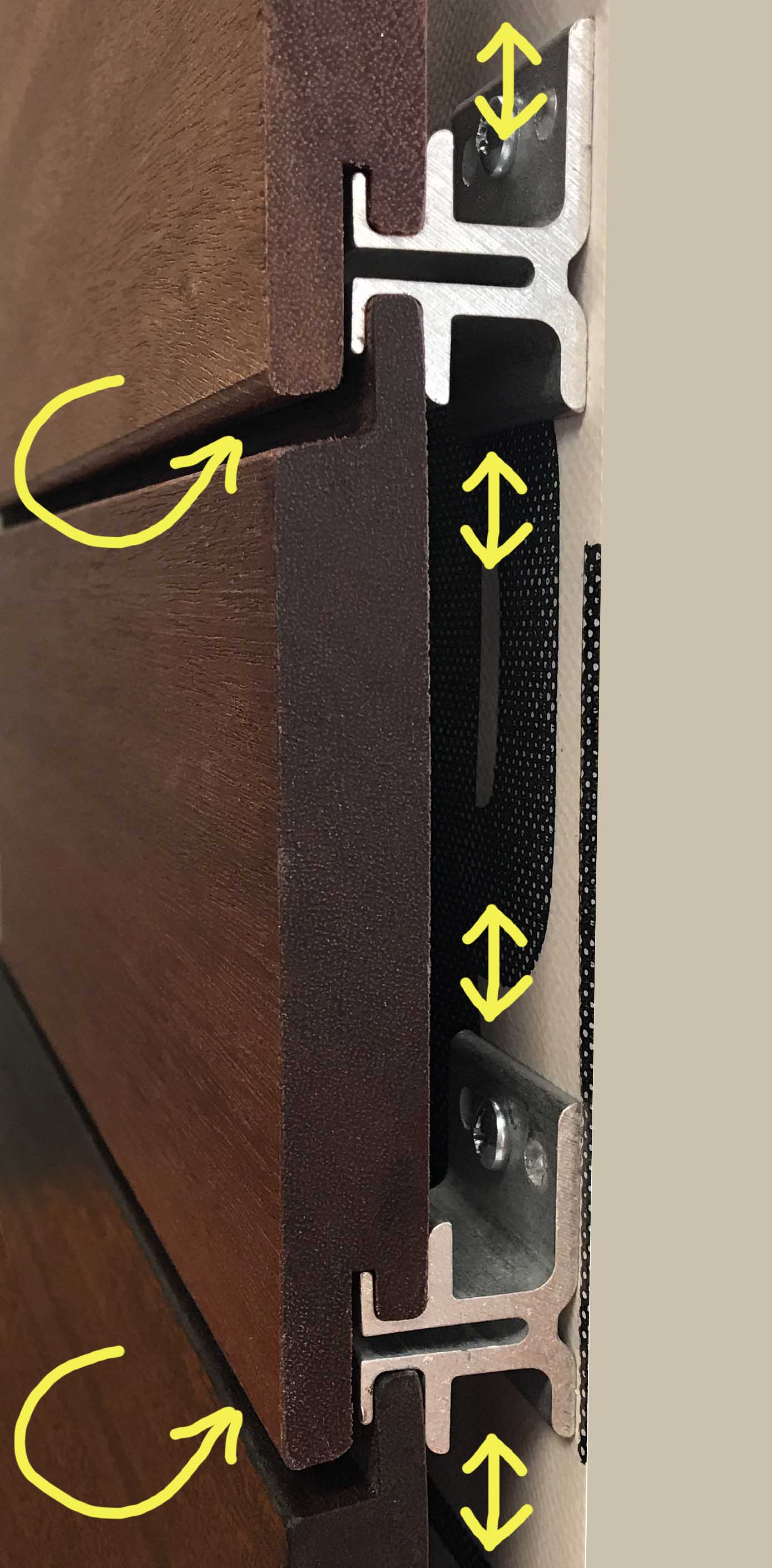 Rainscreen Siding Ventilation Air Flow System